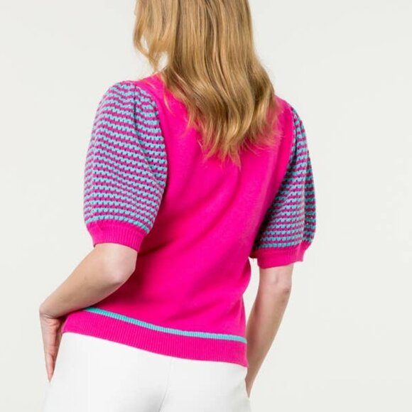 THML - Knitted Puff Sleeve Sweater - Picture 2 of 2